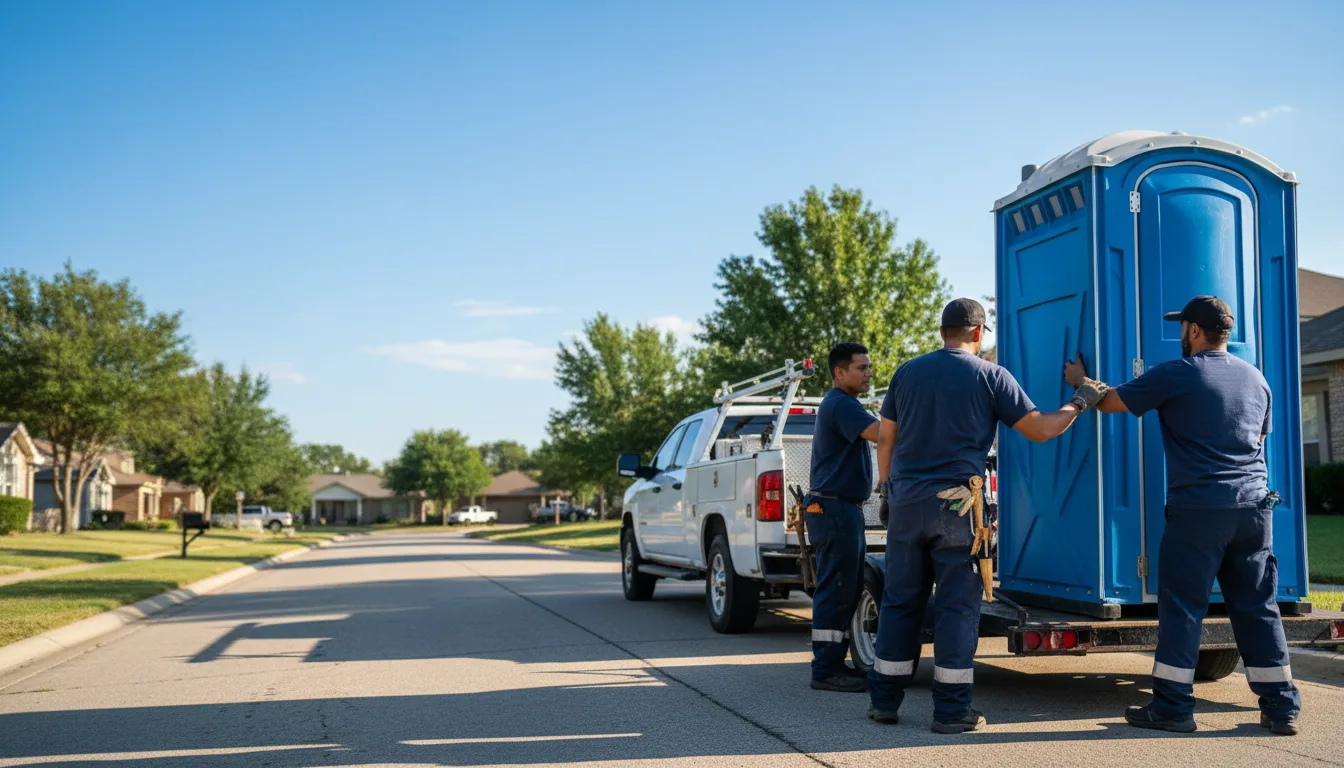 Portable Toilet Rental in Purdon, TX near me